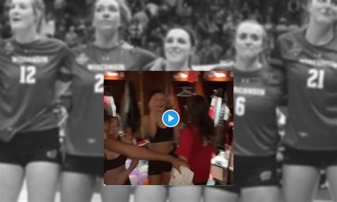 Wisconsin volleyball team leaked photos uncensored  + Add an Image